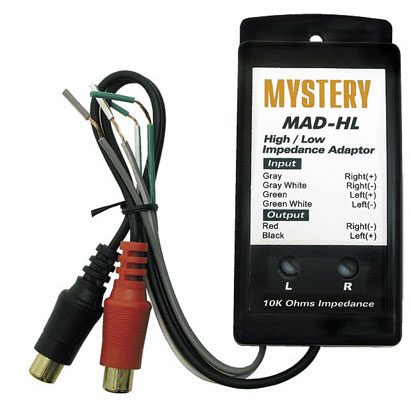 Преобразователь Mystery MAD HL акуст-RCA 2-кан.