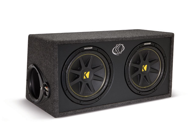 саб KICKER DES-124 двой корпусн. с фазоинверт
