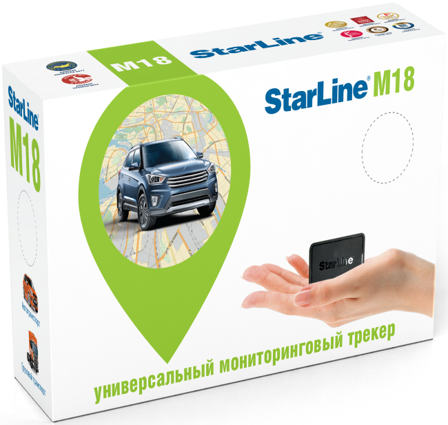 Трекер StarLine M18 Pro v.2,  GPS/Глонасс
