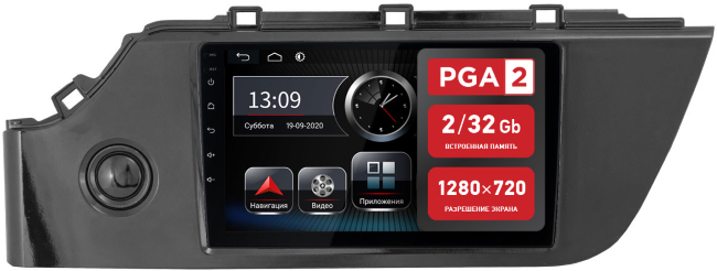 Incar PGA2-1812 (KIA RIO 20+) штатное ГУ 9"