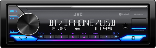 JVC KD-X482BT проигрыватель USB/FM/BT