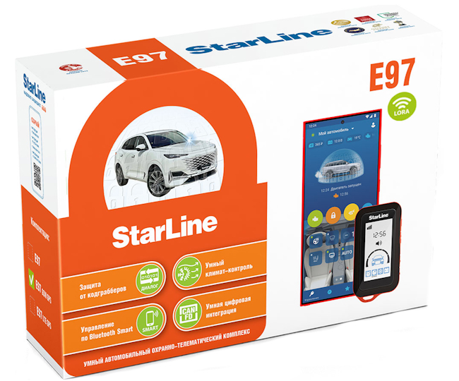 Автосигнализация StarLine E97 LoRa