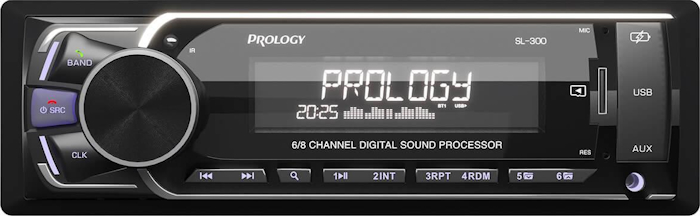 Prology SL-300 проигрыватель USB/FM/DSP, 6*100Вт