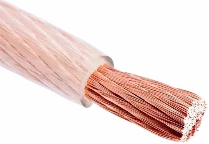 Кабель питания 7Ga(10мм2) ККЗ  медь, прозрачная из