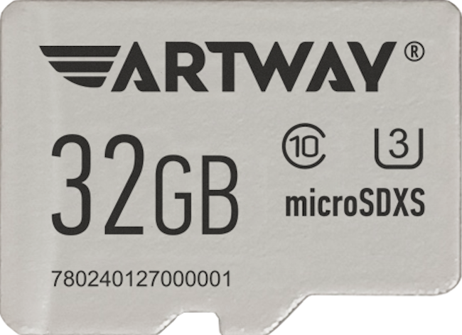 microSD 32GB ARTWAY 100MB/s +SD адаптер